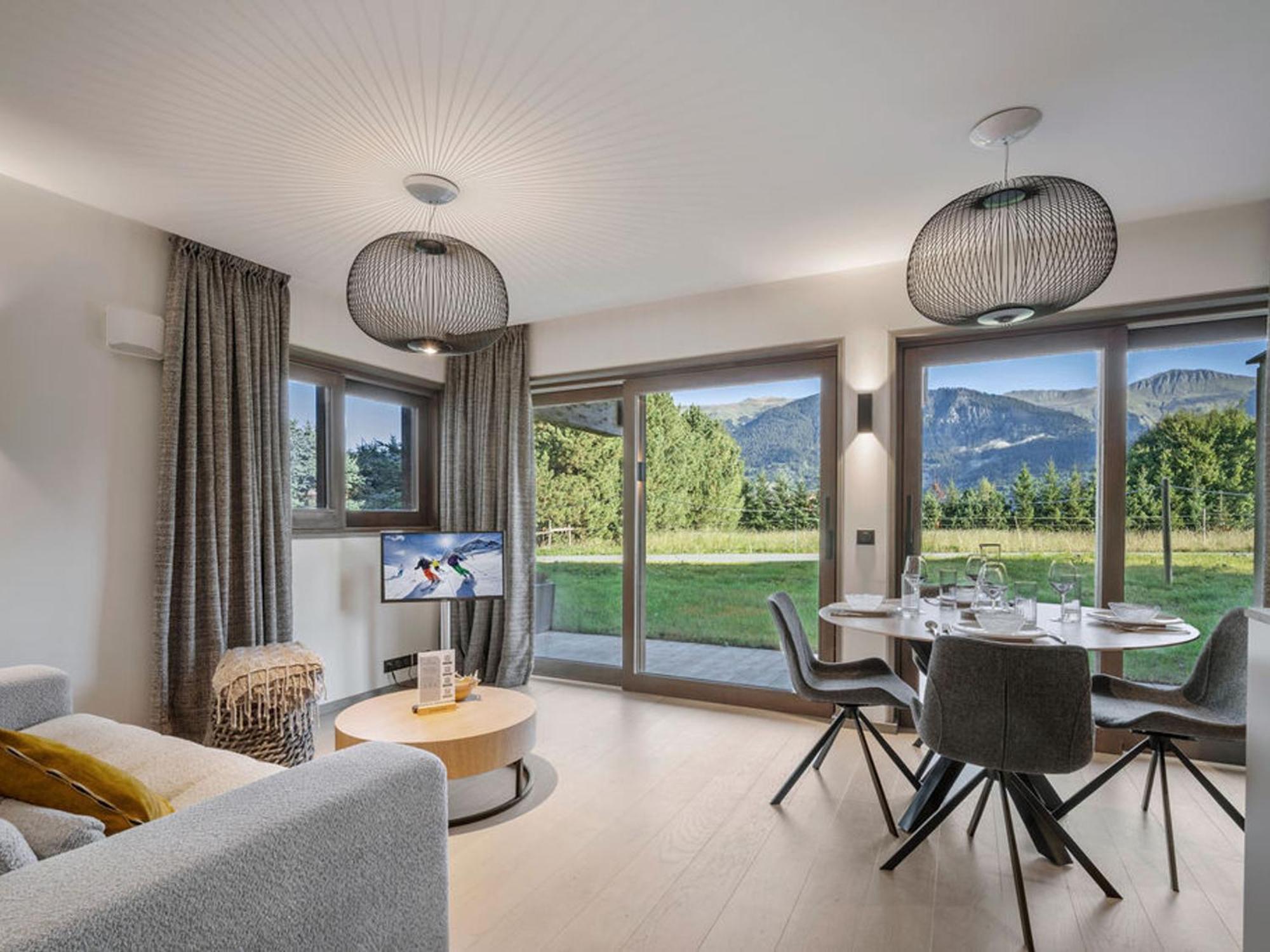 Appartement Moderne, Proche Des Pistes Avec 2 Chambres, Wi-Fi Et Parking A Courchevel Le Praz - Fr-1-568-50 Exterior photo